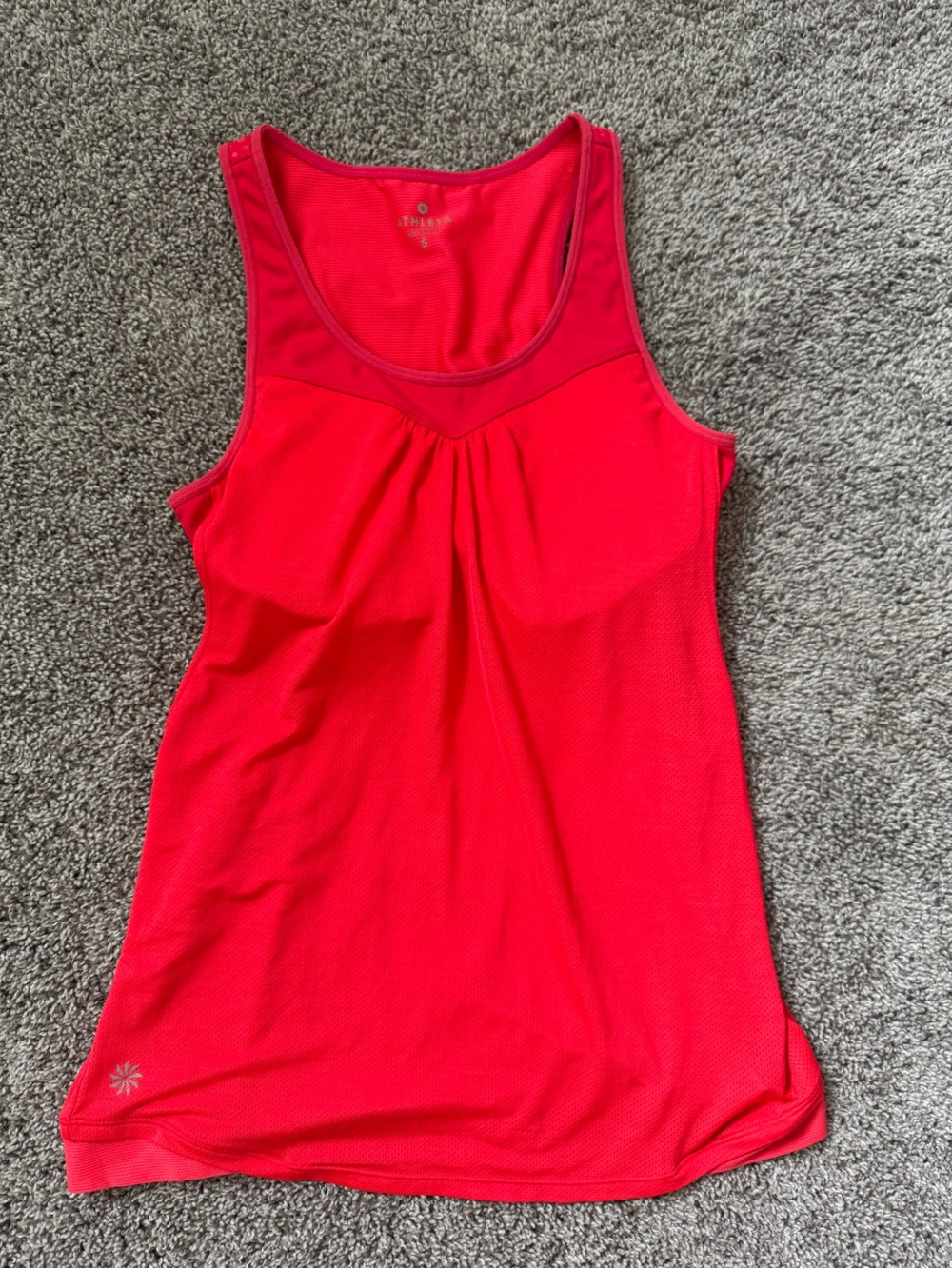 Athleta Bright Red Athletic Tank Top